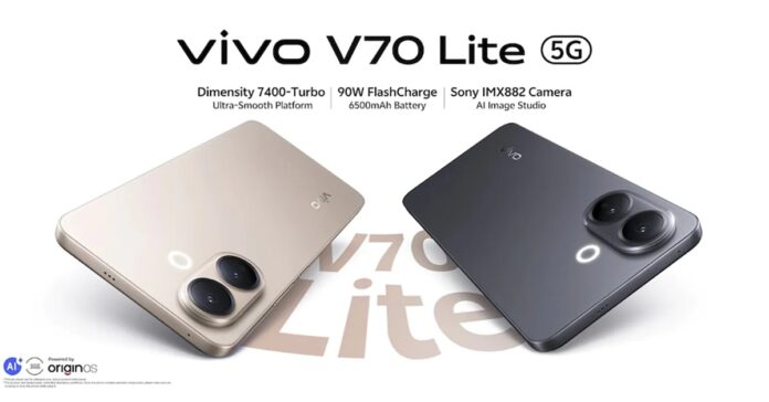 Điện thoại Vivo V70 Lite (Ảnh: Internet)