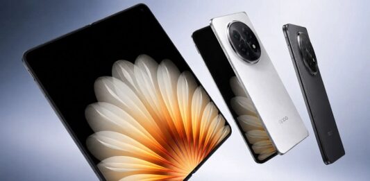 Hình ảnh dự đoán điện thoại màn hình gập OPPO Find N7 (Ảnh: Internet)