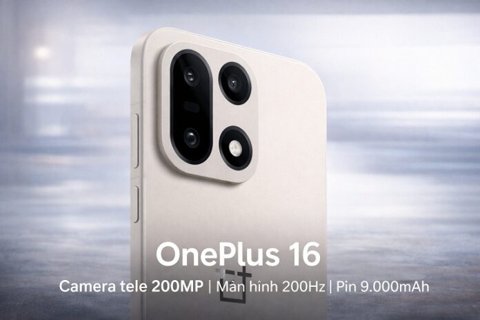 Hình ảnh dự đoán điện thoại OnePlus 16 (Ảnh: Internet)