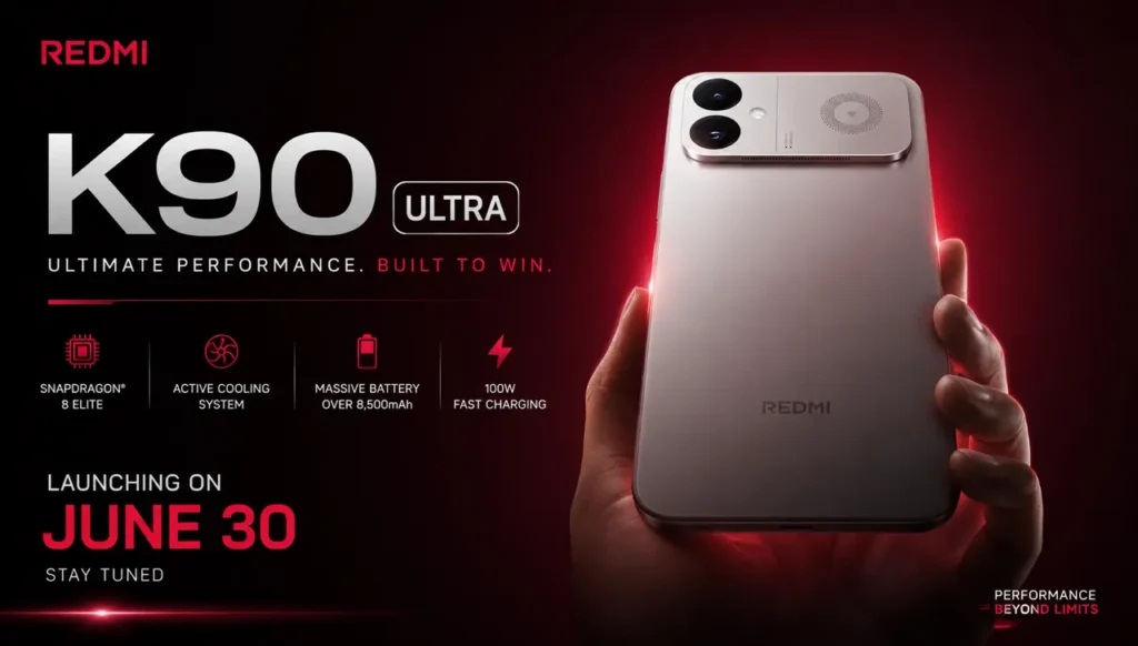Hình ảnh dự đoán điện thoại Redmi K90 Ultra (Ảnh: Internet)