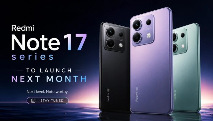 Hình ảnh dự đoán điện thoại Redmi Note 17 (Ảnh: Internet)
