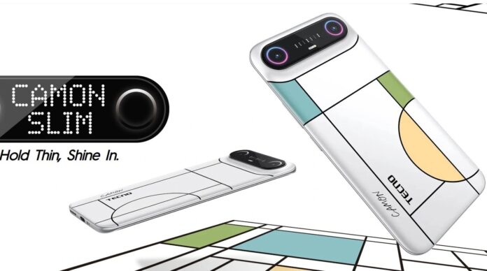 Điện thoại Tecno Camon Slim (Ảnh: Internet)