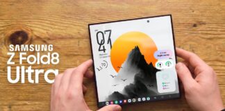 Hình ảnh dự đoán điện thoại màn hình gập Galaxy Z Fold 8 Ultra (Ảnh: Internet)
