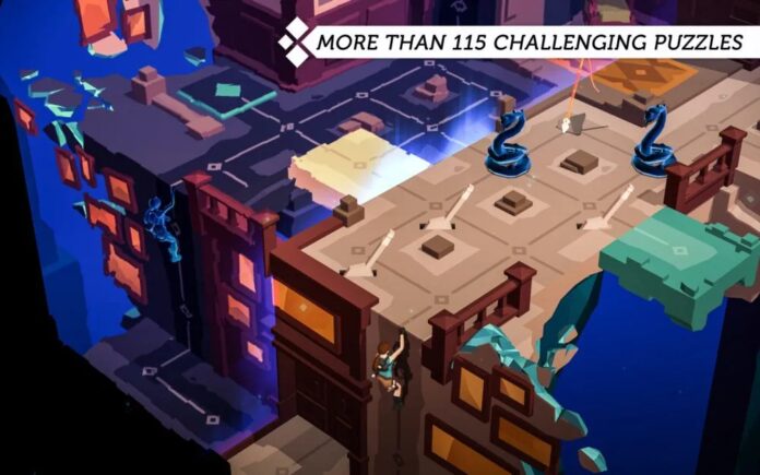 Tựa game Lara Croft GO (Ảnh: Internet) Tựa game Lara Croft GO (Ảnh: Internet)