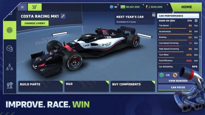 Tựa game Motorsport Manager 4 Racing (Ảnh: Internet) Tựa game Motorsport Manager 4 Racing (Ảnh: Internet)