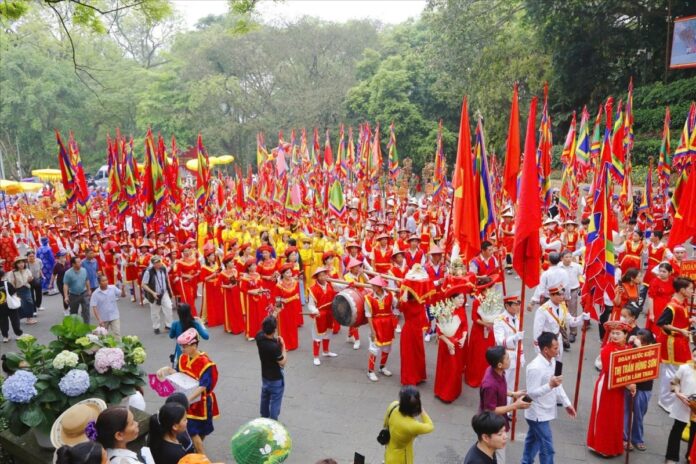 Lễ hội Đền Hùng. Nguồn: Internet
