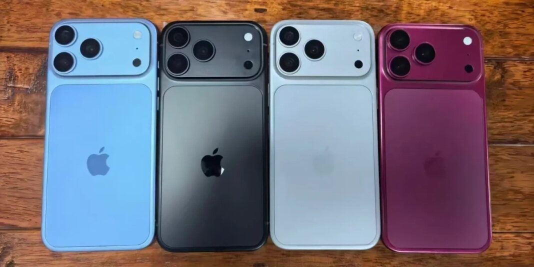 Mô hình iPhone 18 Pro cho thấy màu sắc mới (Ảnh: Internet)