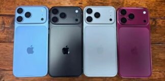 Mô hình iPhone 18 Pro cho thấy màu sắc mới (Ảnh: Internet)