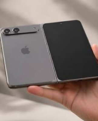Hình ảnh dự đoán iPhone màn hình gập của Apple (Ảnh: Internet)