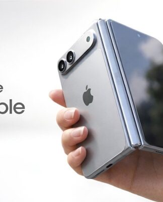 iPhone màn hình gập của Apple sắp ra mắt có phiên bản màu đen hay không? Hình ảnh dự đoán iPhone màn hình gập của Apple (Ảnh: Internet)