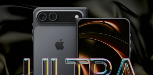 Hình ảnh dự đoán iPhone Ultra màn hình gập của Apple (Ảnh: Internet)