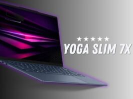 Laptop Lenovo Yoga 7x Slim (Ảnh: Internet)