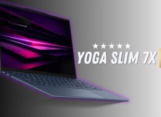 Laptop Lenovo Yoga 7x Slim (Ảnh: Internet)