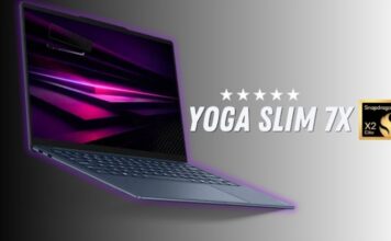 Laptop Lenovo Yoga 7x Slim (Ảnh: Internet)