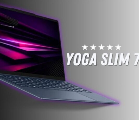 Laptop Lenovo Yoga 7x Slim (Ảnh: Internet)