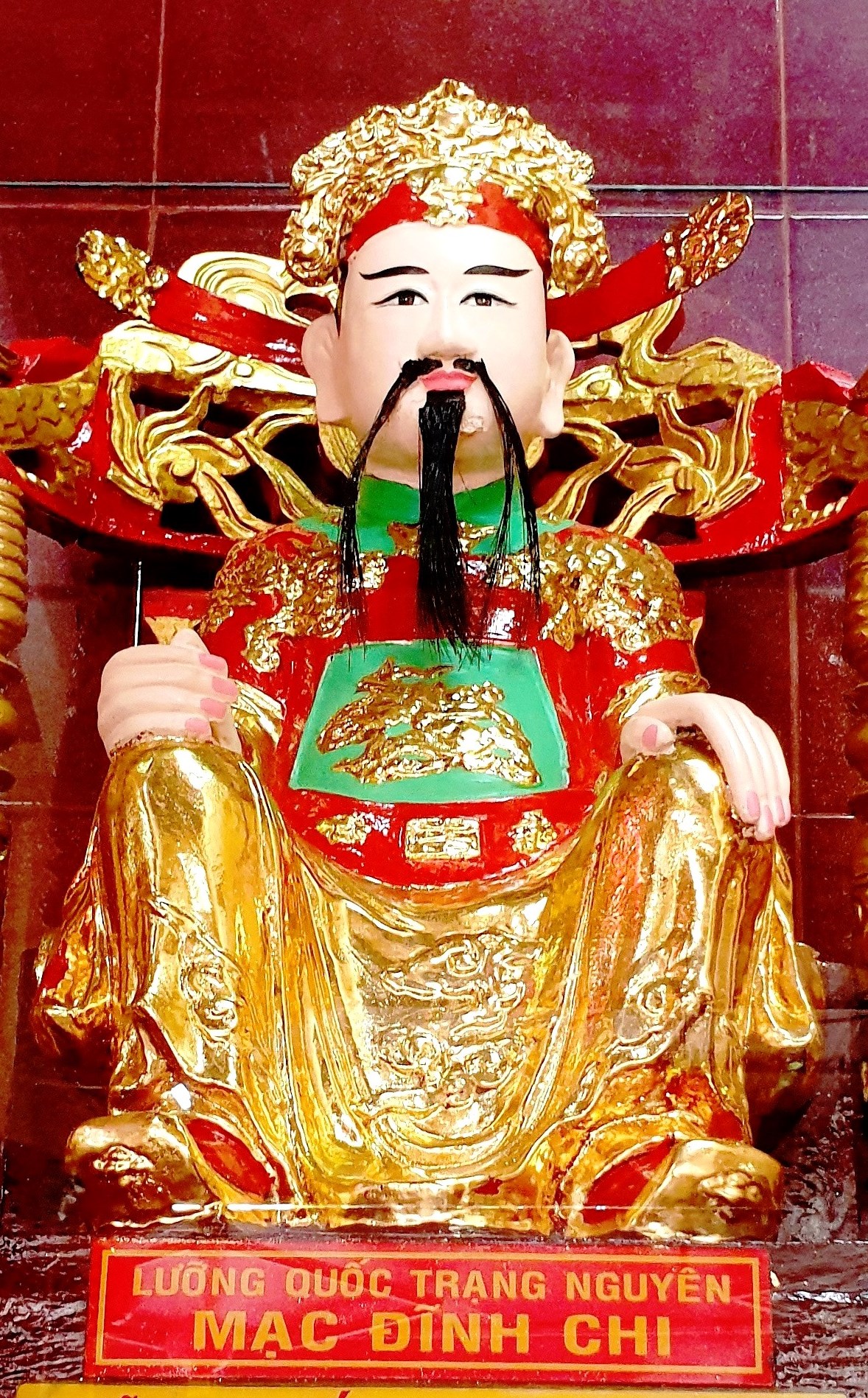Trạng nguyên Mạc Đĩnh Chi. Nguồn: Internet