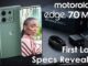 Tiết lộ điện thoại Motorola Edge 70 Max sắp ra mắt hứa hẹn trải nghiệm cao cấp thực sự