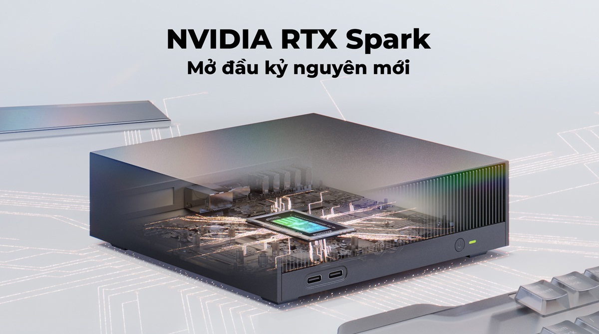 Mẫu chip mới RTX Spark của NVIDIA (Ảnh: Internet)
