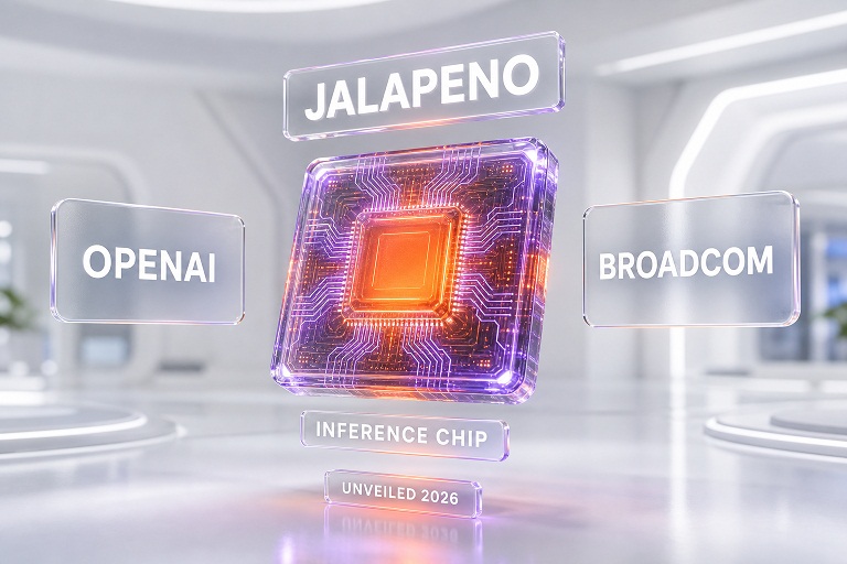 OpenAI ra mắt Jalapeño – mẫu chip AI tùy chỉnh đầu tiên của hãng (Ảnh: Internet)