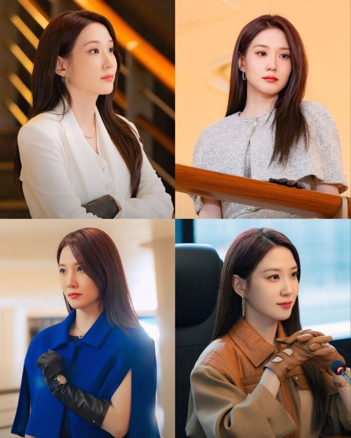 Park Eun-bin vào vai nữ tài phiệt trong “Spooky In Love” (Ảnh: Internet)