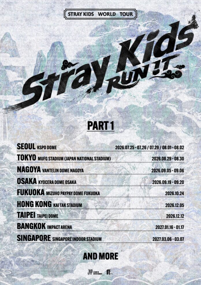 Stray Kids khởi động world tour mới