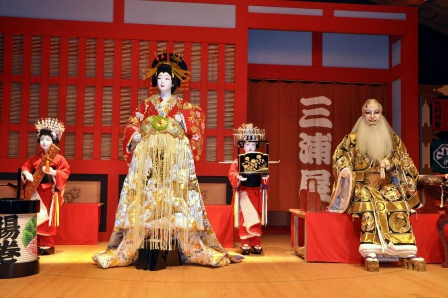 Nghệ thuật sân khấu Kabuki. Nguồn: Internet
