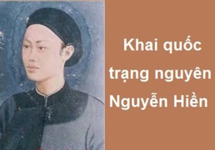 Trạng nguyên Nguyễn Hiền. Nguồn: Internet