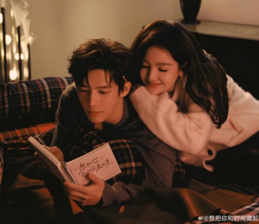 Chương Nhược Nam và Vương An Vũ hợp tác trong dự án phim “Muốn Giấu Em Cùng Thời Gian” Phim Muốn Giấu Em Cùng Thời Gian. Nguồn: internet