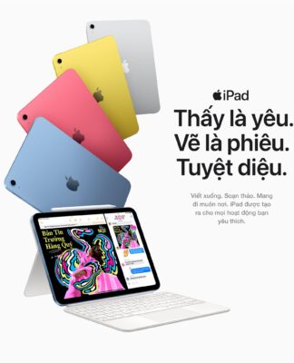 Có nên dùng iPad A16 như laptop mini? Những việc làm được và ranh giới cần biết Thiết kế nhiều màu sắc giúp thiết bị dễ phù hợp với học sinh, sinh viên và người dùng trẻ.