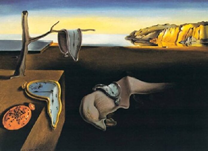 Tác phẩm The Persistence of Memory. Nguồn: Internet