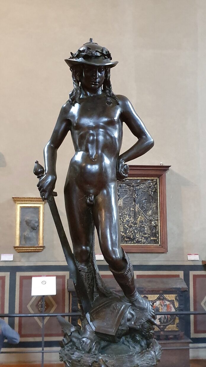 Tượng Bronze David. Nguồn: Internet Tượng Bronze David. Nguồn: Internet