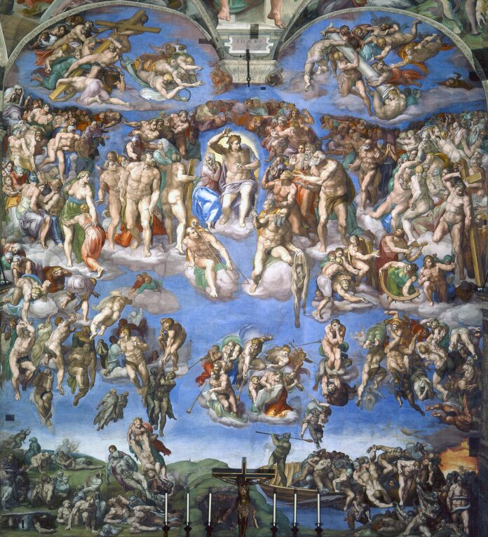 Tác phẩm "The Last Judgment". Nguồn: Internet