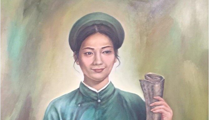 Nữ thi sĩ Hồ Xuân Hương. Nguồn: Internet Nữ thi sĩ Hồ Xuân Hương. Nguồn: Internet