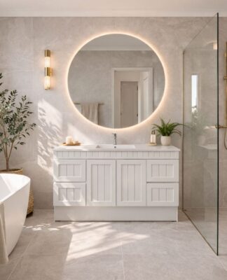 Bí quyết tạo nên phòng tắm thư giãn chuẩn spa: Những nguyên tắc quan trọng và sai lầm nên tránh Một phòng tắm thư giãn nên kết hợp nhiều lớp ánh sáng thay vì chỉ phụ thuộc vào một nguồn sáng duy nhất