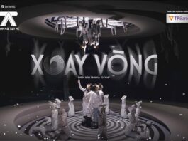 Sân khấu tiết mục Xoay Vòng. Nguồn: internet