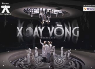 Sân khấu tiết mục Xoay Vòng. Nguồn: internet