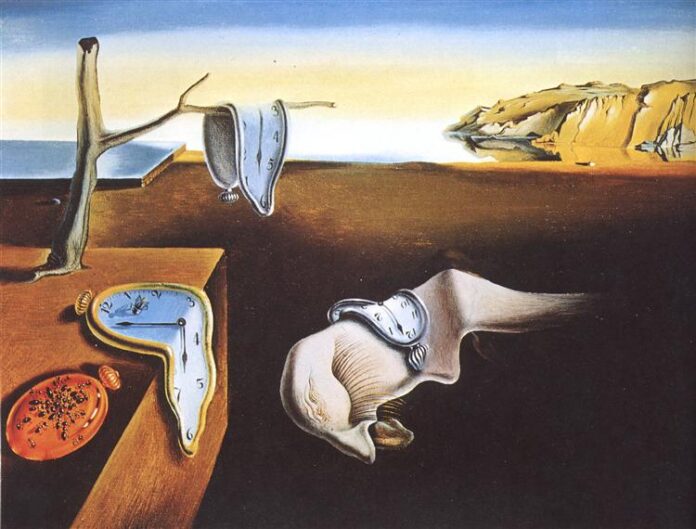 Tác phẩm The Persistence of Memory. Nguồn: Internet