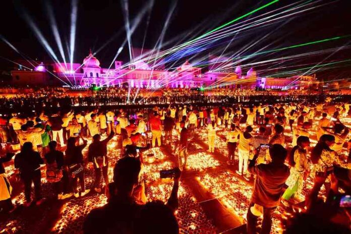 Lễ hội Ánh sáng Diwali. Nguồn: Internet