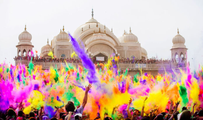 Lễ hội Sắc màu Holi (Ấn Độ). Nguồn: Internet