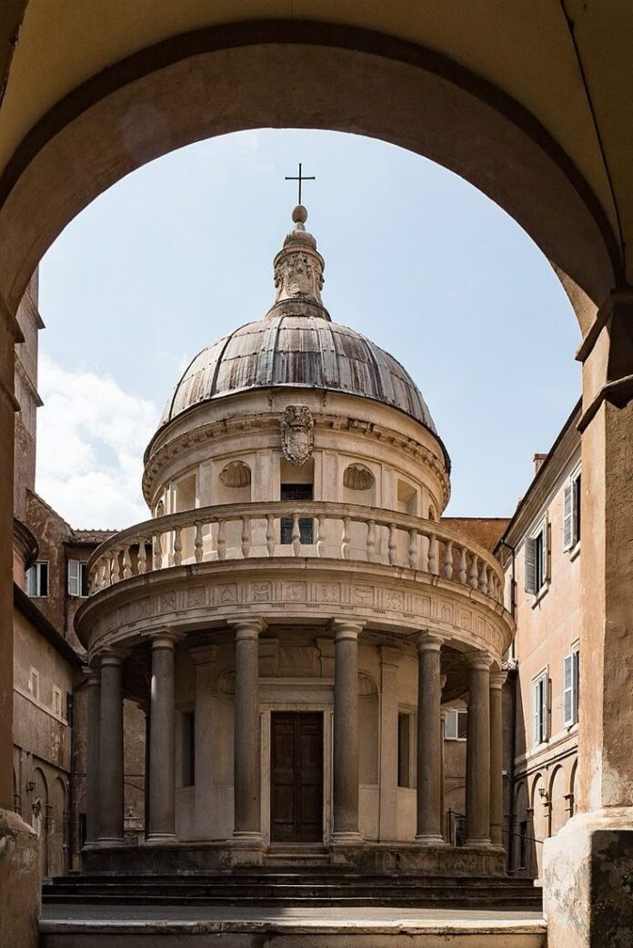 Điện thờ Tempietto. Nguồn: Internet