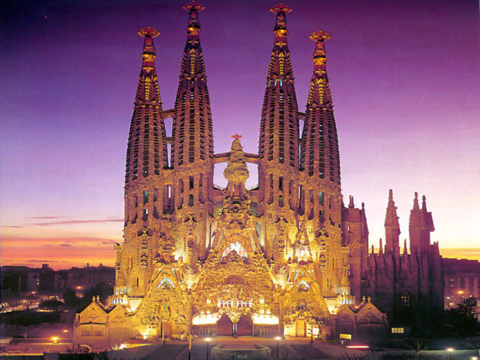 Nhà thờ Sagrada Família. Nguồn: Internet
