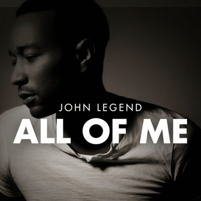 Bài hát All of Me. Nguồn: Internet