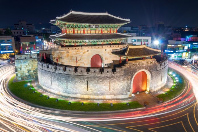 Pháo đài Hwaseong. Nguồn: Internet