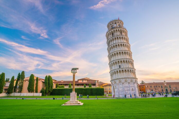 Tháp Nghiêng Pisa. Nguồn: Internet