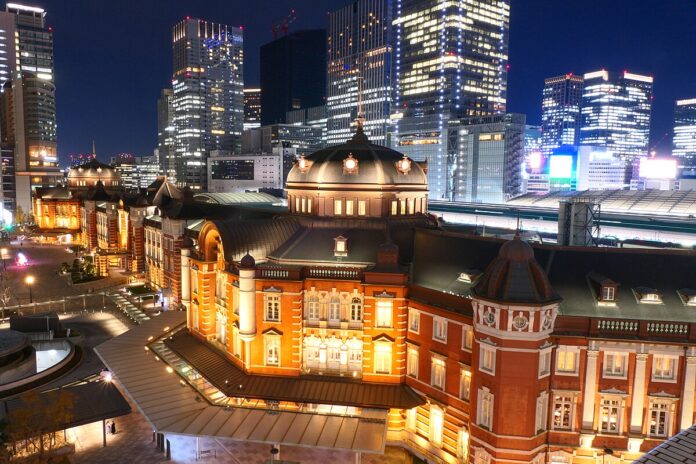 Nhà ga Tokyo. Nguồn: Internet Nhà ga Tokyo. Nguồn: Internet