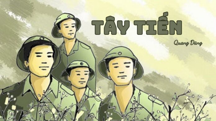 Bài thơ Tây Tiến. Nguồn: Internet