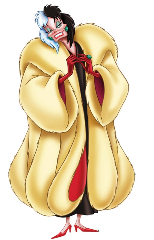 Cruella de Vil. Nguồn: Internet