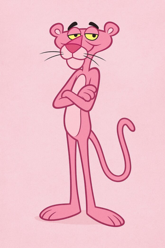 Nhân vật Pink Panther. Nguồn: Internet