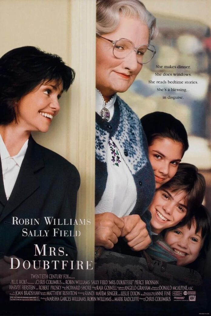 Phim Mrs. Doubtfire. Nguồn: Internet