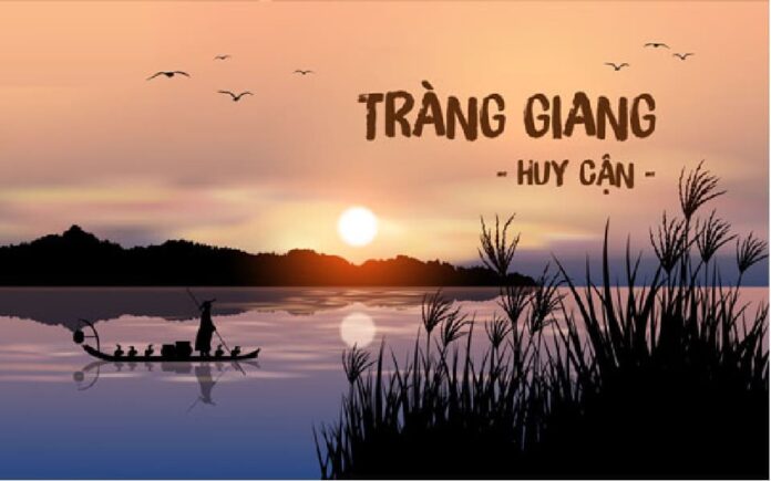 Bài thơ Tràng Giang. Nguồn: Internet